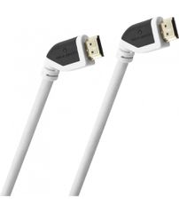 Oehlbach Shape Magic 4K Καλώδιο HDMI® με Γωνιακά Βύσματα 40° 1.2m White (Τεμάχιο)