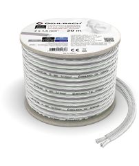 Oehlbach Silverline SP-15 Επαργυρωμένο Καλώδιο Ηχείων 2 x 1.5 mm² 20m (Τεμάχιο)