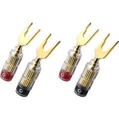 Oehlbach Solution Lug Cable lug connector for loudspeaker (4 Τεμάχια)