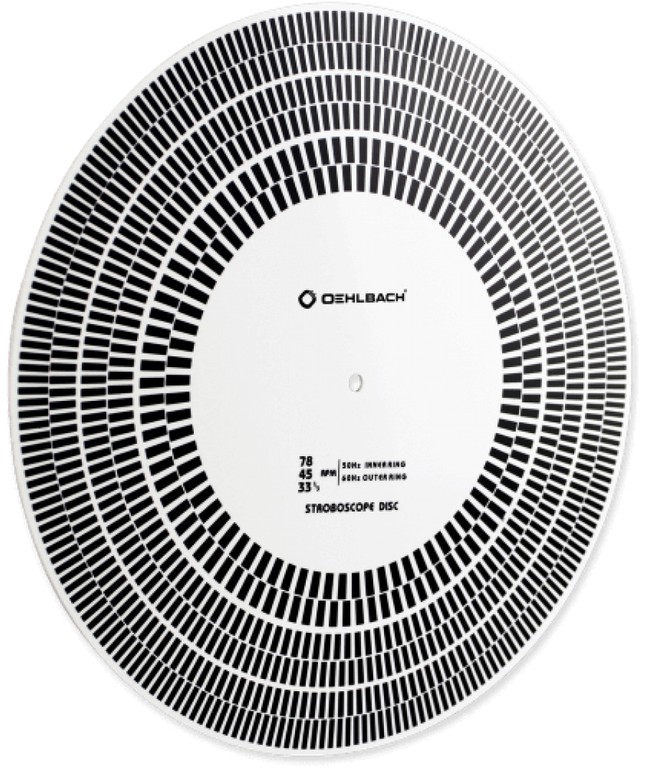 Oehlbach Speed Check Πλαστικός Δίσκος Stroboscope (Τεμάχιο)