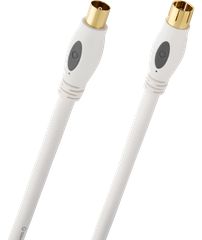 Oehlbach Transmission Plus Καλώδιο Κεραίας 2.20 m White (Τεμάχιο)