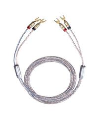 Oehlbach Twin Mix One Καλωδίωση Ηχείων 2 x 3.0 mm² με διχάλες 4m (Τεμάχιο)