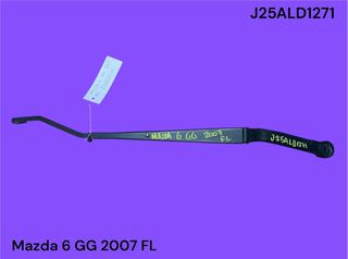 MAZDA 6 GG 2002-2008 ΜΕΤΑΧΕΙΡΙΣΜΕΝΑ ΑΝΤΑΛΛΑΚΤΙΚΑ ( Βραχίονας μάκτρο υαλοκαθαριστήρα οδηγού αριστερό με κωδικό J25ALD1271 )