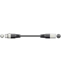 Qtx 190.081UK Καλώδιο σύνδεσης XLR θηλυκό - XLR αρσενικό 3.0m (Τεμάχιο)