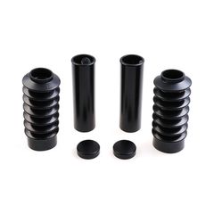 Cult-Werk, 6-piece fork tube cover kit. Long. Black