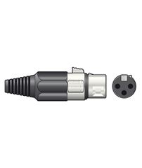 Qtx 761.657UK Connector XLR 3 - Ακίδων (Τεμάχιο)