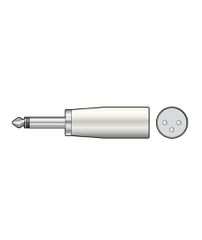 Qtx 763.946UK Αντάπτορας 6.3mm Mono Jack – XLR Male (Τεμάχιο)