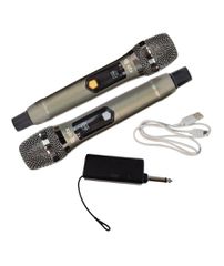 Qtx J-MIC Διπλό UHF Σύστημα μικροφώνου χειρός