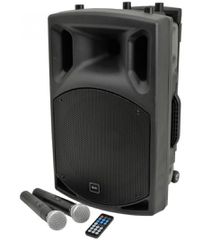 Qtx QX12PA-Black VHF Φορητή Mονάδα με Bluetooth 100W RMS (Σετ)