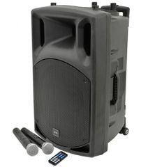 Qtx QX15PA-Black VHF Φορητή Μονάδα PA με Bluetooth 100W RMS (Σετ)
