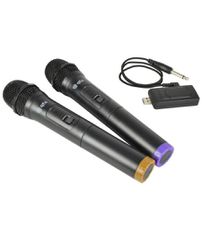 Qtx U-MIC-863.2+864.8 USB Dual Handheld UHF Ασύρματο Μικρόφωνο (Σετ)