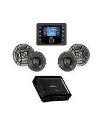 Πακέτο Marine Polk Audio με Πηγή Ήχου P1, Ηχεία DB652 και Ενισχυτή PA D2000.2 (Σετ)