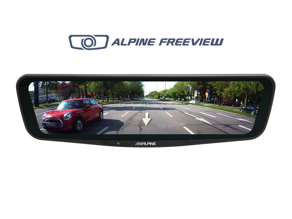 ALPINE DME-R1200 Freeview Digital Mirror (universal use)