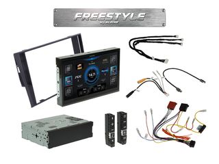 ALPINE I905D-F Freestyle 9" custom installation system, featuring DAB+ digital radio Σύστημα Freestyle για Προσαρμοσμένες ΕγκαταστάσειςΤα συστήματα freestyle της Alpine έχουν γίνει πολύ δημοφιλή στους