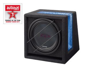 ALPINE SBG-844BR SUB-BOX, 8", BR, 400/120RMS