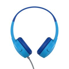 BELKIN AUD004btBL SOUNDFORM KIDS Wired Headphones, Blue
