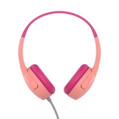 BELKIN AUD004btPK SOUNDFORM KIDS Wired Headphones, Pink