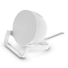 BELKIN AUF001VFWH Wireless Charger + Bluetooth Speaker , WHITE SOUNDFORM Charge Bluetooth Speaker + 10W Wireless Charger: Γρήγορη Φόρτιση και Εξαιρετικός ΉχοςΤο SOUNDFORM Charge Bluetooth Speaker + 10