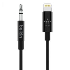 BELKIN AV10172bt03-BLK Lightning to 3.5mm Cable 0.9m Black ΑΠΟΛΑΥΣΤΕ ΤΗ ΜΟΥΣΙΚΗ ΣΑΣ ΟΠΟΥΔΗΠΟΤΕΑπολαύστε την αγαπημένη σας μουσική όπου και αν βρίσκεστε, με ένα μοναδικό καλώδιο που συνδέει το iPhone σ