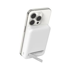 BELKIN BPD007BTWH 8K Qi2 15W, MAGNETIC WIRELESS POWER BANK + KICK STAND, WHITE