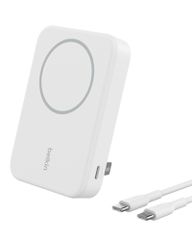 BELKIN BPD008BTWH 10K Qi2 15W, MAGNETIC WIRELESS POWER BANK + KICK STAND, WHITE