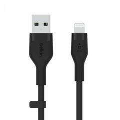 BELKIN CAA008bt1MBK BOOST CHARGE USB-A to LTG_silicone, 1M, Black