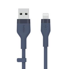 BELKIN CAA008bt2MBL BOOST CHARGE USB-A to LTG_silicone, 2M, Blue