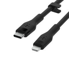BELKIN CAA009bt2MBK BOOST CHARGE USB-C to LTG_silicone, 2M, Black