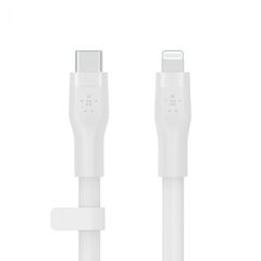 BELKIN CAA009bt3MWH BOOST CHARGE USB-C to LTG_silicone, 3M, White