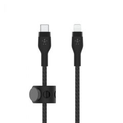 BELKIN CAA011bt1MBK BOOST CHARGE USB-C to LTG_Braided silicone, 1M, Black