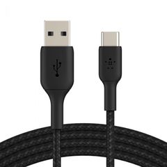 BELKIN CAB002bt2MBK USB-A to USB-C Cable_Braided, 2M, Black
