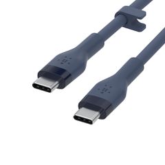BELKIN CAB009bt2MBL BOOST CHARGE USB-C to USB-C 2.0_silicone, 2M, Blue