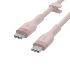 BELKIN CAB009bt3MPK BOOST CHARGE USB-C to USB-C 2.0_silicone, 3M, Pink