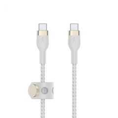 BELKIN CAB011bt2MWH BOOST CHARGE USB-C to USB-C 2.0_Braided silicone, 2M, White