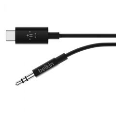 BELKIN F7U079bt03-BLK USB-C to 3.5mm audio cable, 0.9m BLK