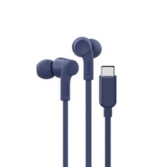 BELKIN G3H0002hqBLV2 USB-C® Wired Earbuds with Adjustable Volume Limiter, Blue Ενσύρματα Ακουστικά SoundForm: Απόλυτος Ήχος, Απόλυτη ΑντοχήΑπολαύστε μια κορυφαία ακουστική εμπειρία με τα ενσύρματα ακο