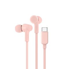 BELKIN G3H0002hqPKV2 USB-C® Wired Earbuds with Adjustable Volume Limiter, Pink Ενσύρματα Ακουστικά SoundForm: Απόλυτος Ήχος, Απόλυτη ΑντοχήΑπολαύστε μια κορυφαία ακουστική εμπειρία με τα ενσύρματα ακο