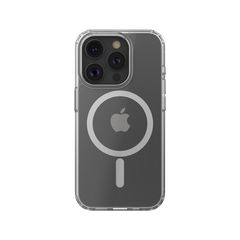 BELKIN MSA021btCL SheerForce Magnetic Anti-Microbial Protective Case for iPhone 15 Pro - clear