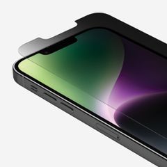 BELKIN OVA115zz SFTemperedGlass Privacy Anti-Microbial Screen Protection for iPhone 14 Pro