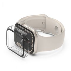 BELKIN OVG003zzCL SF TemperedCurve 2 in 1 360 A/M Series 7/SE/6/5/4 - CL 40/41mm Καλύτερη προστασία από κάθε πλευράΠροστατέψτε τη συσκευή σας από άκρη σε άκρη με αυτό το υβριδικό προϊόν που συνδυάζει