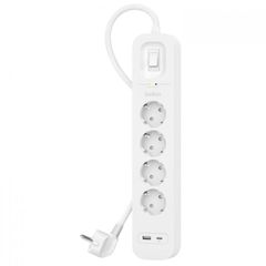 BELKIN SRB001vf2M SURGE 4 sockets 525J, 18W, USB A + C