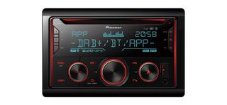 PIONEER FH-S820DAB Headunit 2-DIN 4x50W/USB/BT/iPhone/DAB+/Multi color Pioneer FH-S820DAB: Δέκτης CD 2-DIN με Bluetooth & DAB Αυτός ο δέκτης **Bluetooth** και **DAB** 2-DIN θέτει νέα πρότυπα στην απόδ