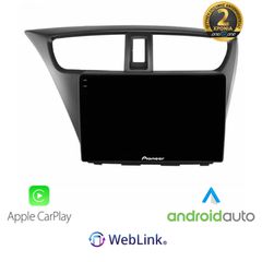 PIONEER SPH-9HD1010941 SPH-PF97BT PERFECT FIT Tablet 9" Για HONDA CIVIC HATCHBACK 2014+ Με Carplay & Android Auto