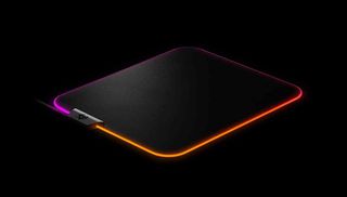 STEEL SERIES 63825 QcK Prism Cloth Medium Cloth Gaming Mousepad με RGB φωτισμό Βασικά Χαρακτηριστικά2-zone RGB φωτισμός με δυναμικά εφέΕύκολη ρύθμιση lighting notifications μέσω softwareMicro-woven επ