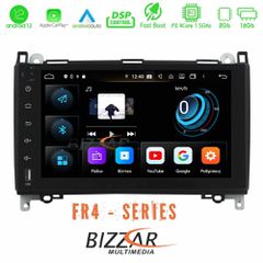 BIZZAR U-FR4-MB40-PRO FR4 Pro Series Mercedes A/B/Sprinter/Vito 4Core Android12 2+16GB Navigation Multimedia Station 9" (OEM Style)