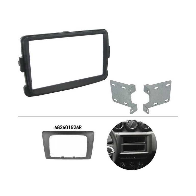 CONNECTS2 D-CT23DC08 Πρόσοψη R/CD-Οθόνης Dacia