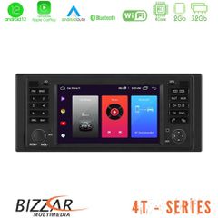 BIZZAR U-4T-BM65 OEM BMW X5/5 Series 4core Android12 2+32GB Navigation Multimedia Deckless 7" με Carplay/AndroidAuto