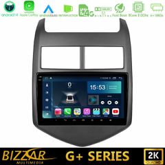 BIZZAR U-G-CV0243 G+ Series Chevrolet Aveo 2011-2017 8core Android14 6+128GB Navigation Multimedia Tablet 9"