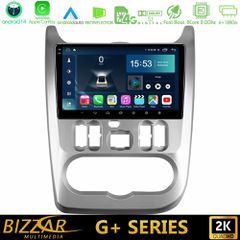 BIZZAR U-G-DC0766 G+ Series Dacia Duster/Sandero/Logan 8core Android14 6+128GB Navigation Multimedia Tablet 9"