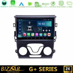 BIZZAR U-G-FD0106 G+ Series Ford Mondeo 2014-2017 8core Android14 6+128GB Navigation Multimedia Tablet 9